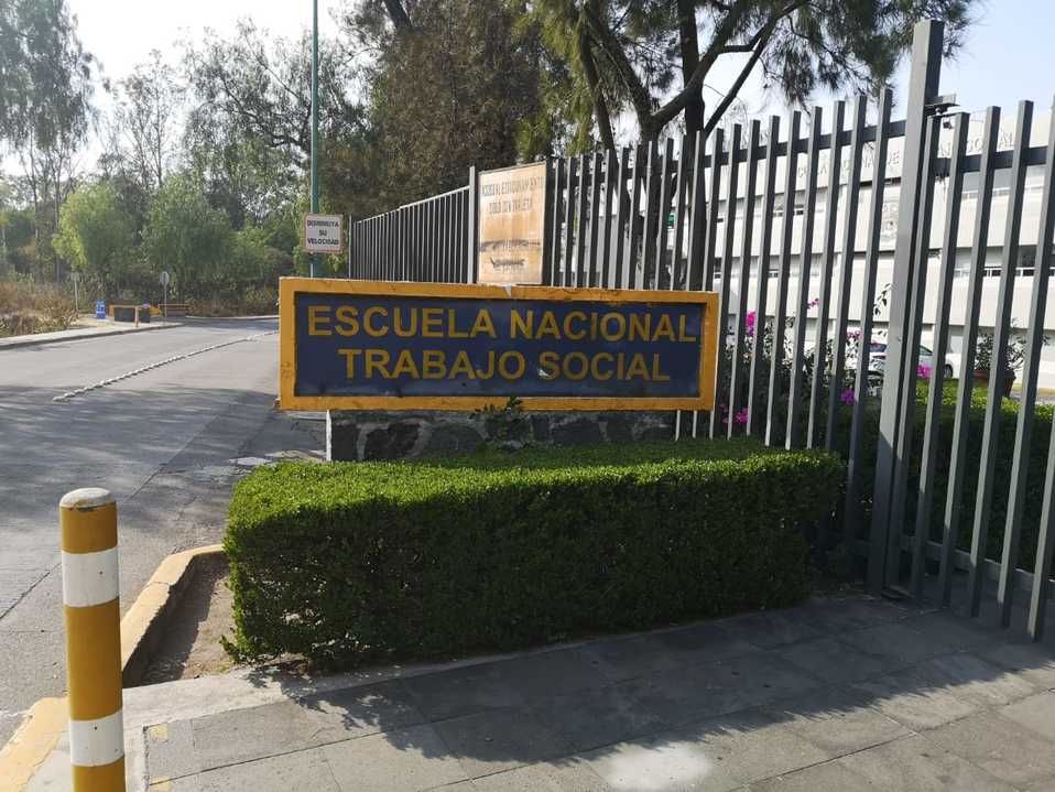 Concluye paro de actividades en  la Escuela Nacional de Trabajo Social de la UNAM. (Francisco Mejía)
