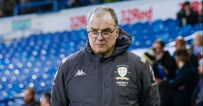 Marcelo Bielsa, técnico de Leeds United (Twitter: @LUFC)