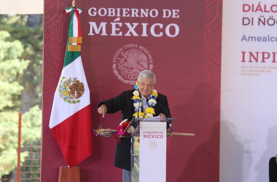 El presidente Andrés Manuel López Obrador en Querétaro. (Jorge Carballo)