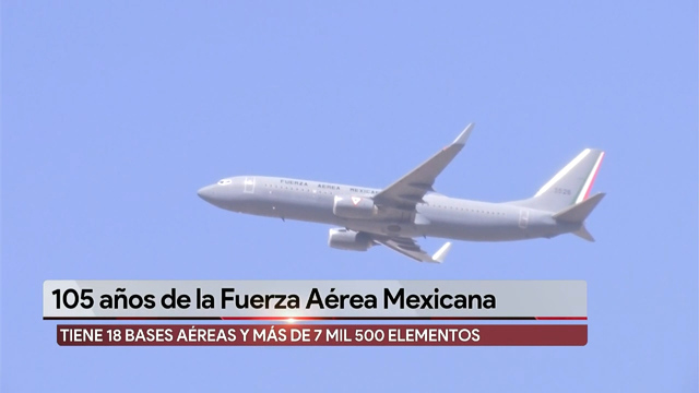 105 años de la Fuerza Aérea Mexicana