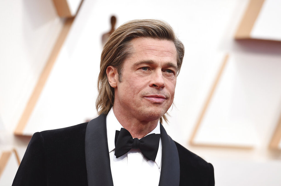 Brad Pitt está nominado como Mejor Actor de Reparto en los Premios Oscars. (AP)