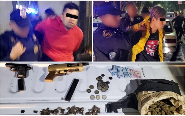 Los detenidos dijeron tener 31 y 19 años de edad./ Especial