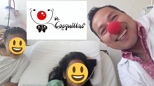 'Doctor Cosquillas' regaló risas a niños enfermos durante 30 años