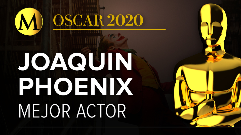 Joaquin Phoenix "Joker" ganador a Mejor Actor