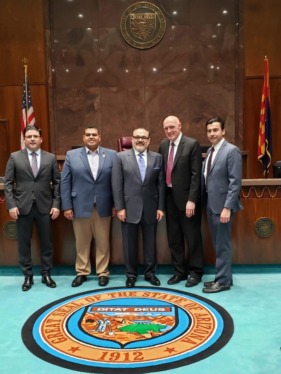 El senador Jorge Carlos Ramírez Marín impulsó la medida en la Cámara de Representantes de Arizona. (Cortesía)