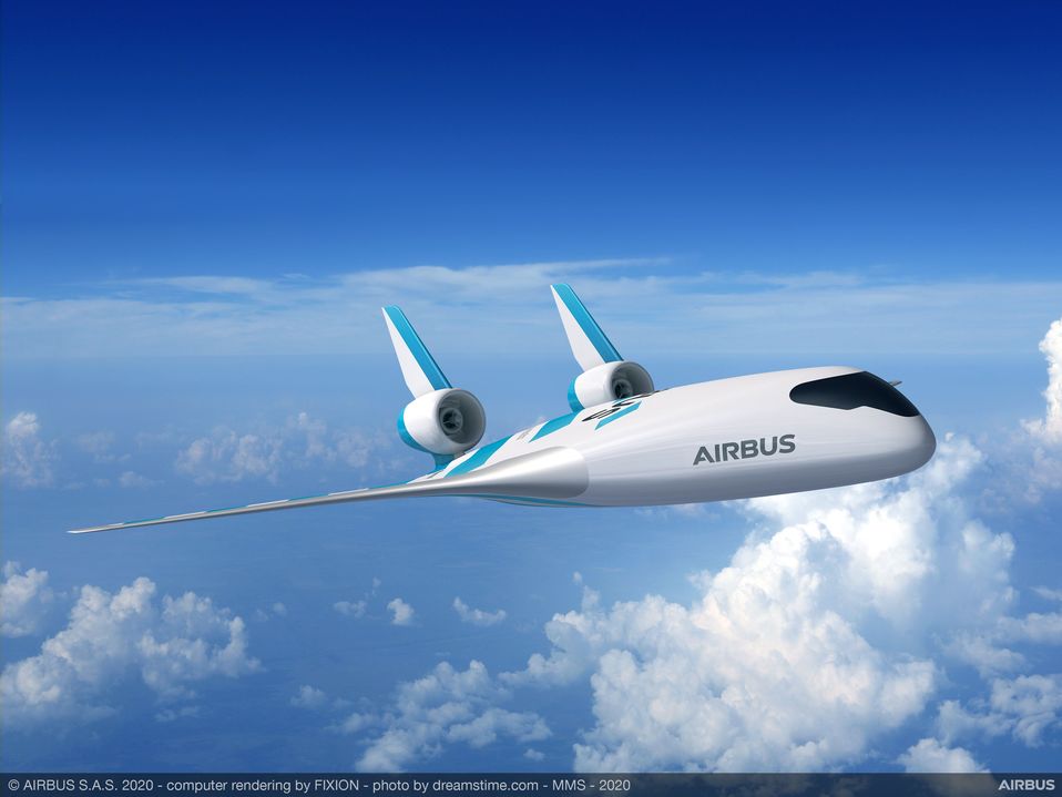 Airbus presentó el prototipo en el Salón de la Aviación de Singapur