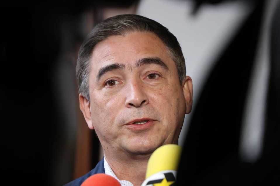 Aldo Fasci Zuazua, secretario de Seguridad de Nuevo León. (Foto: Orlando Maldonado)