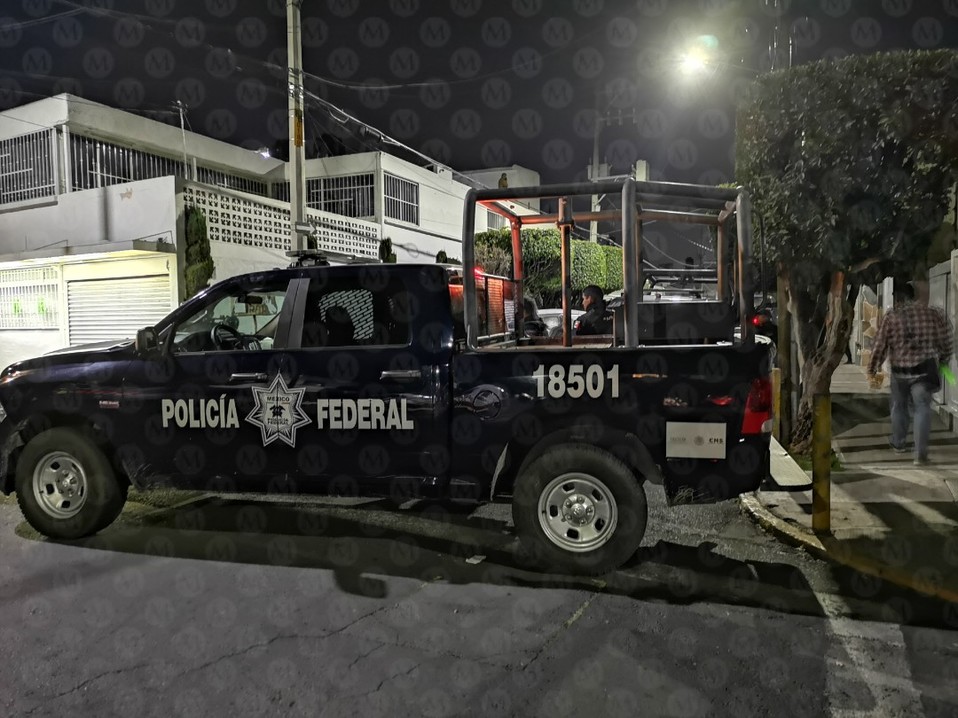 Hasta este momento está cerrada la circulación en la zona debido a la presencia de más de 50 policías federales. (Jorge Becerril)