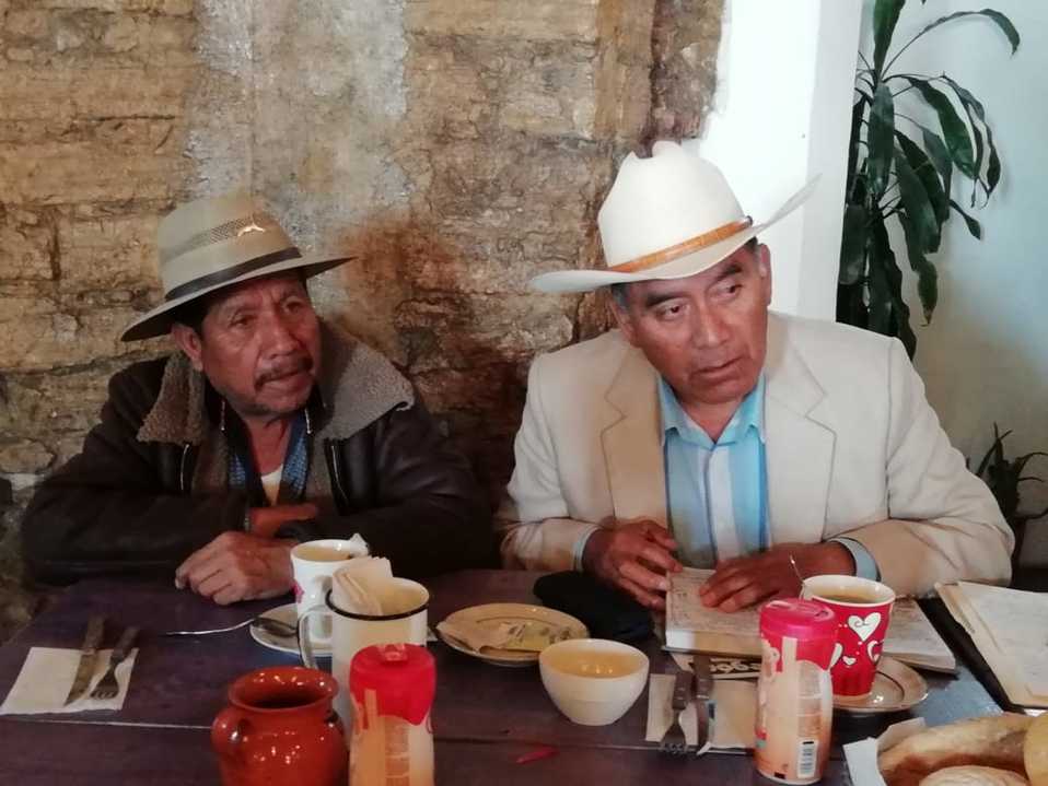 El dirigente en Tlaxcala del CAP, Isabel Juárez Torres, se pronunció para que la  entrega del fertilizante sea justa para todos los campesinos. (Espec