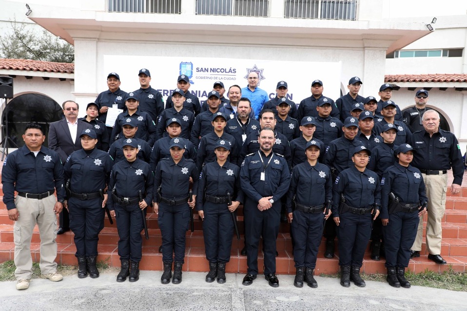 Los nuevos elementos se incorporarán al patrullaje de colonias. Foto: Especial.