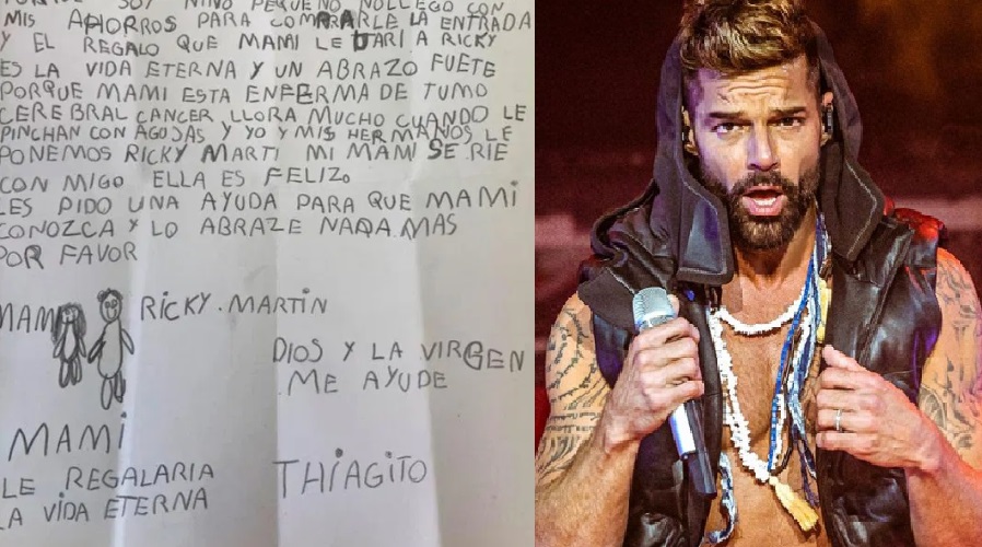 Un niño quiere regalarle un Meet and Greet con Ricky Martin a sus mamá, quien tiene un tumor. (Especial)