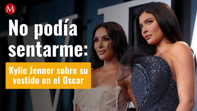 No podía sentarme: Kylie Jenner sobre su vestido en el after party del Oscar