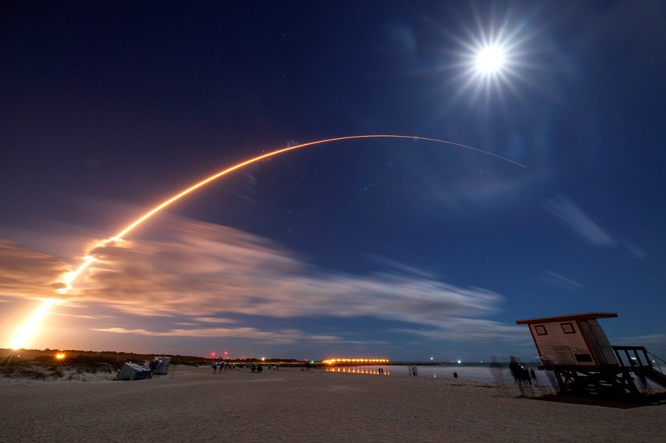 Estados Unidos. La nave espacial Solar Orbiter despega de Cabo Cañaveral. (Reuters)