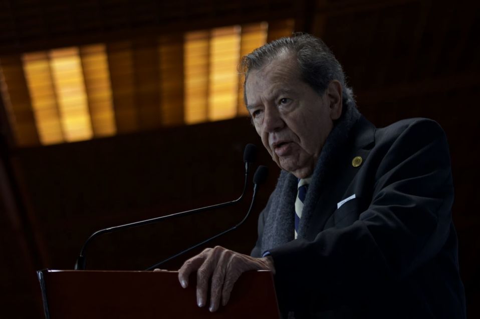 Porfirio Muñoz Ledo, diputado de Morena. (Cuartoscuro)
