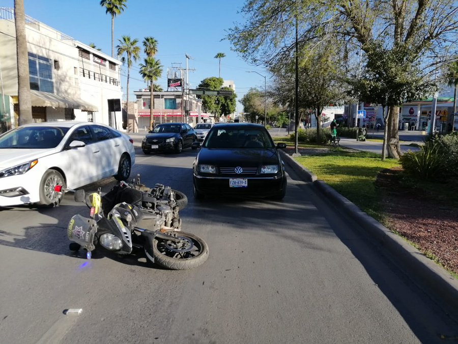 El accidente ocurrió en Allende y Ramón Corona. (Milenio Digital)