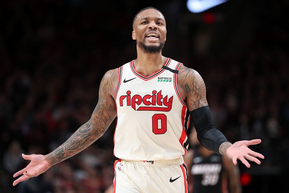 Damian Lillard, jugador de Portland Trail Blazers (AFP)