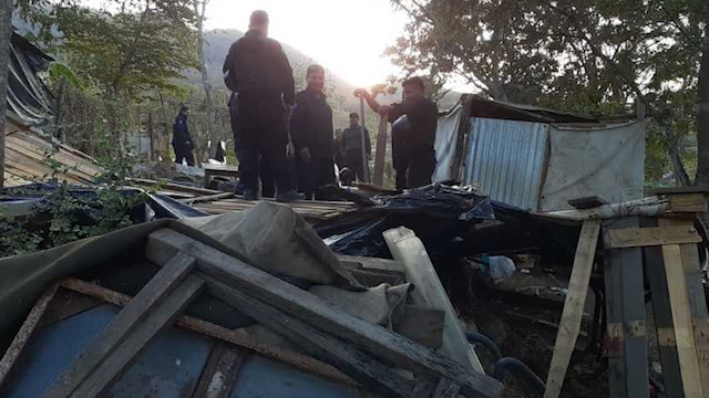Desalojan a invasores de predio en Tuxtla Gutiérrez, Chiapas