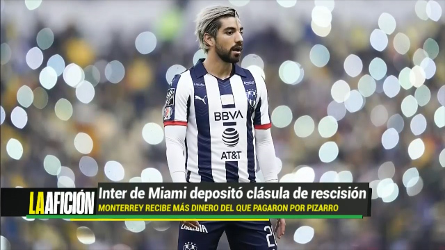 Rodolfo Pizarro deja a Rayados y ficha con el Inter de Miami