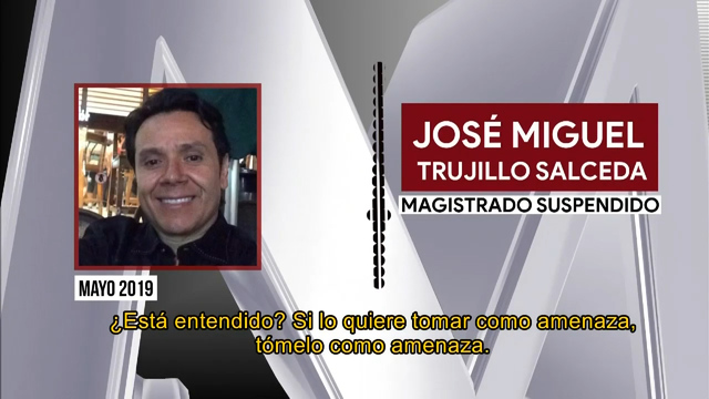 Suspenden a magistrado federal José Miguel Trujillo