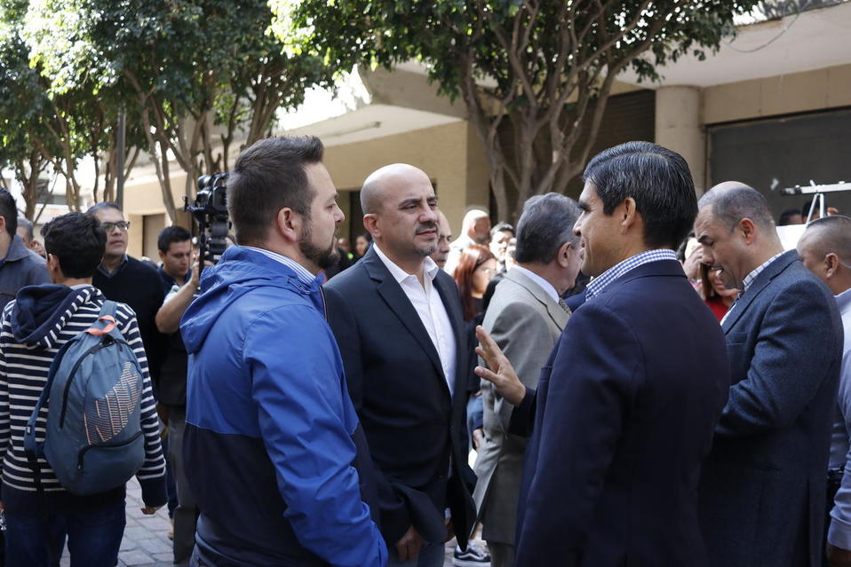Del Toro afirmó, sin embargo, que el día de hoy hubo menos caos vial en la zona gracias a las medidas tomadas. (Cortesía)