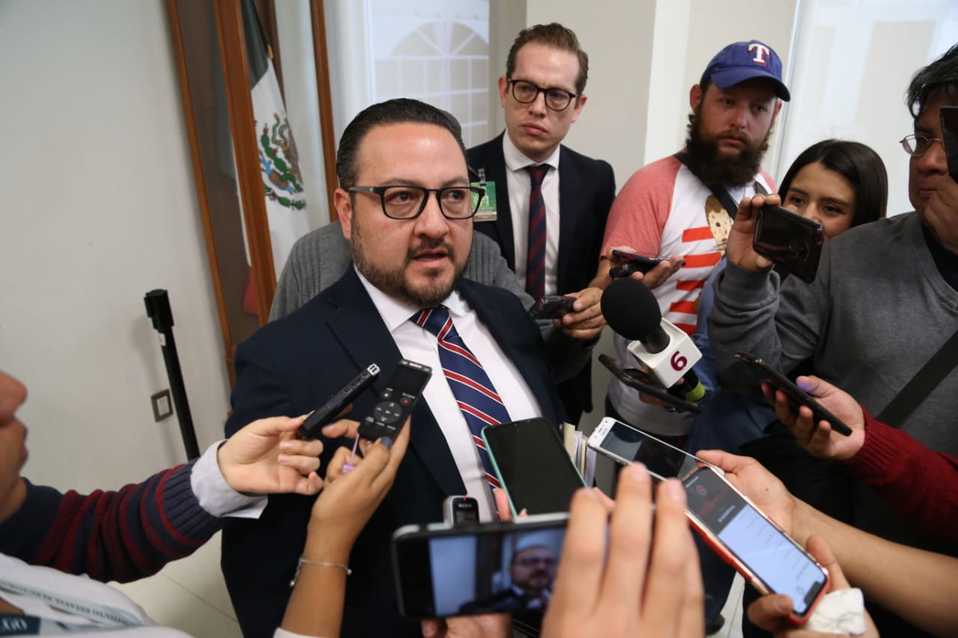 Uriel Lugo Huerta, titular de la Secretaría Ejecutiva del IEEH. (Jorge Sánchez)