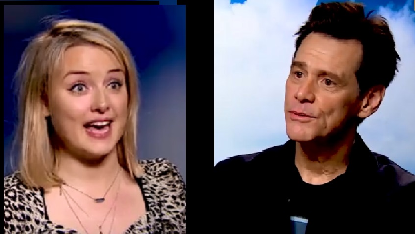 Carrey trató de seducir a la periodista en plena entrevista, provocando diversas reacciones. (Especial)