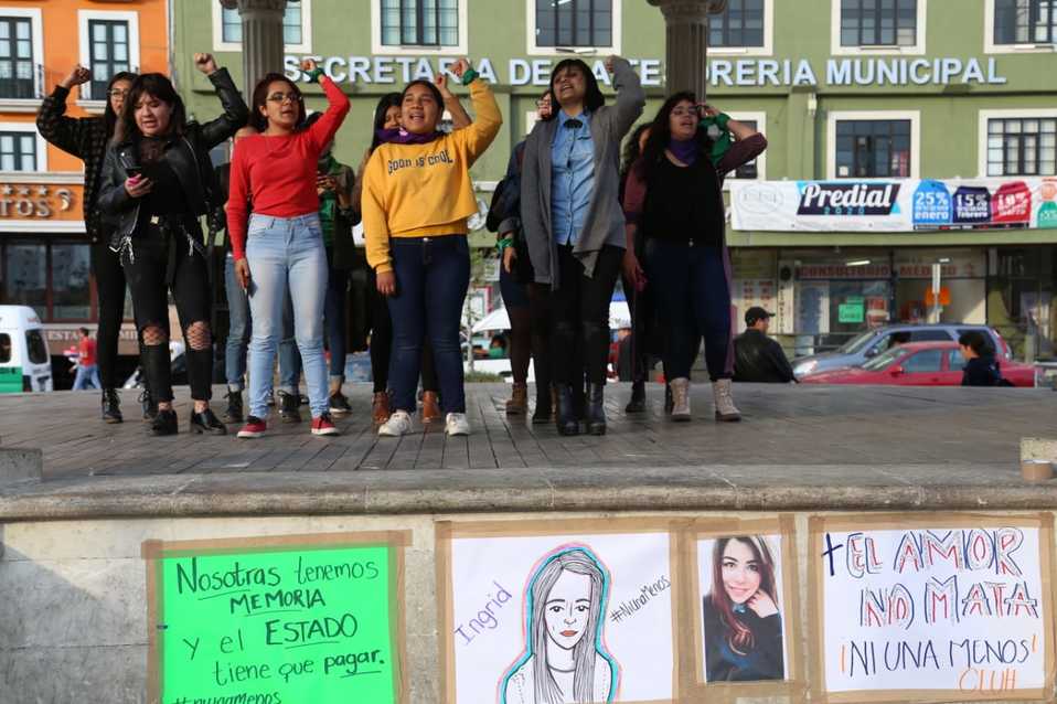 Concentración y posicionamiento en el Reloj Monumental de Pachuca. (Jorge Sánchez)