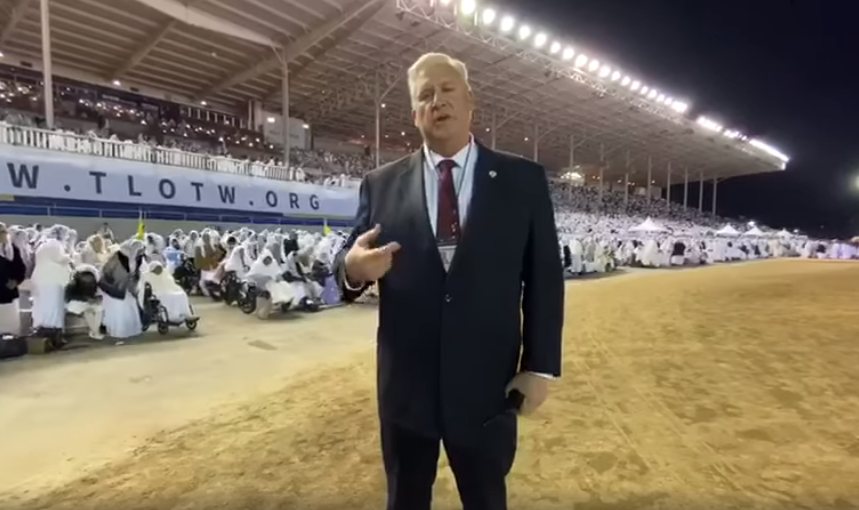 Jack Freeman, integrante de La Luz del Mundo en Estados Unidos. (Captura)