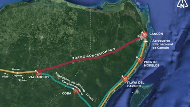 Lanzan segunda licitación para tramo del Tren Maya