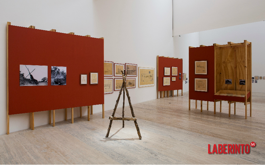 El montaje nos introduce en la cabeza de Lina Bo Bardi. (Cortesía: Museo Jumex)
