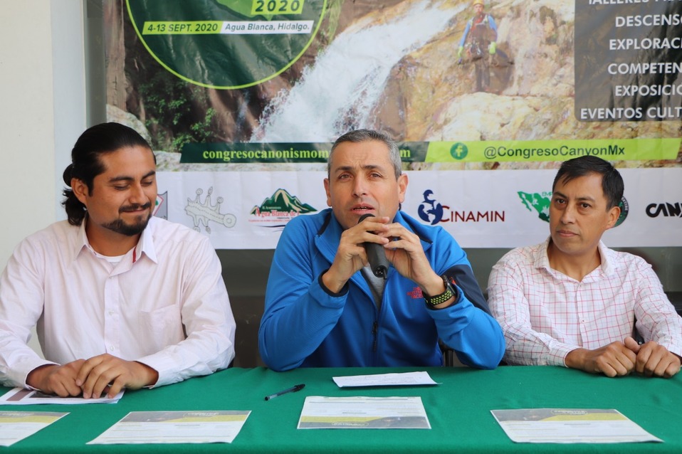 Presentación del Congreso Nacional de Cañonismo México. (Elizabeth Hernández)