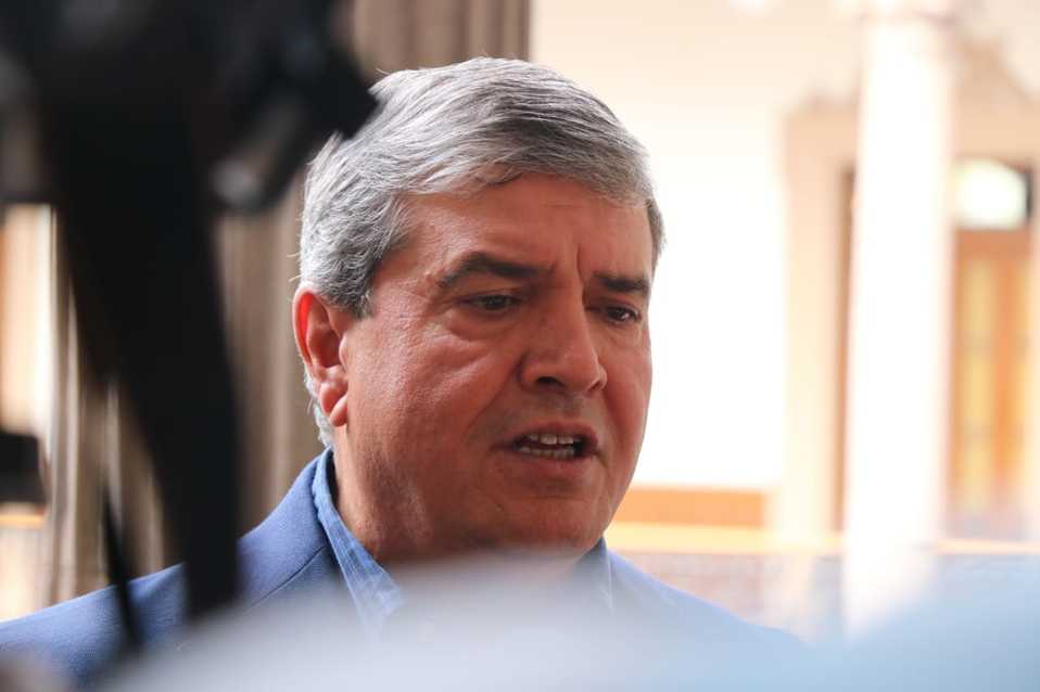 Secretario general de Gobierno, Manuel González.  (Orlando Maldonado)