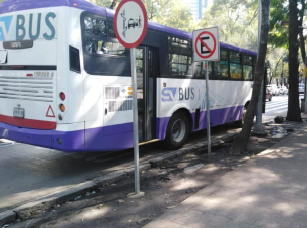 La Semovi halló irregularidades en las unidades de SVBUS. Foto: @SVBusOficial