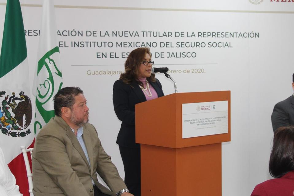 Edith Bermúdez es la nueva delegada del IMSS en Jalisco (Especial)
