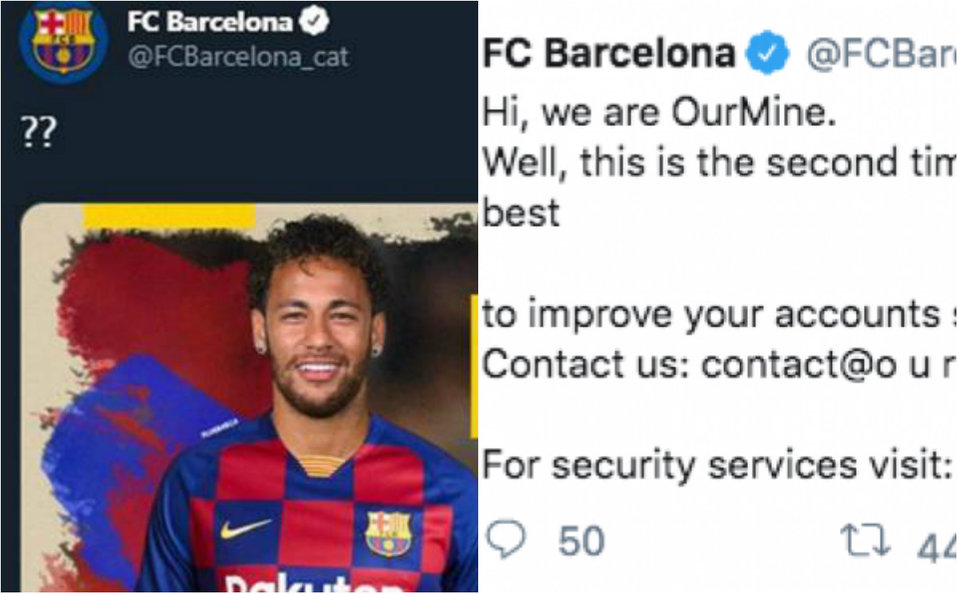 Hackean cuentas de Twitter del Barcelona (Twitter Barcelona)