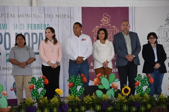 Inauguran 'Expo Nopal' en Salamanca. Foto: Especial