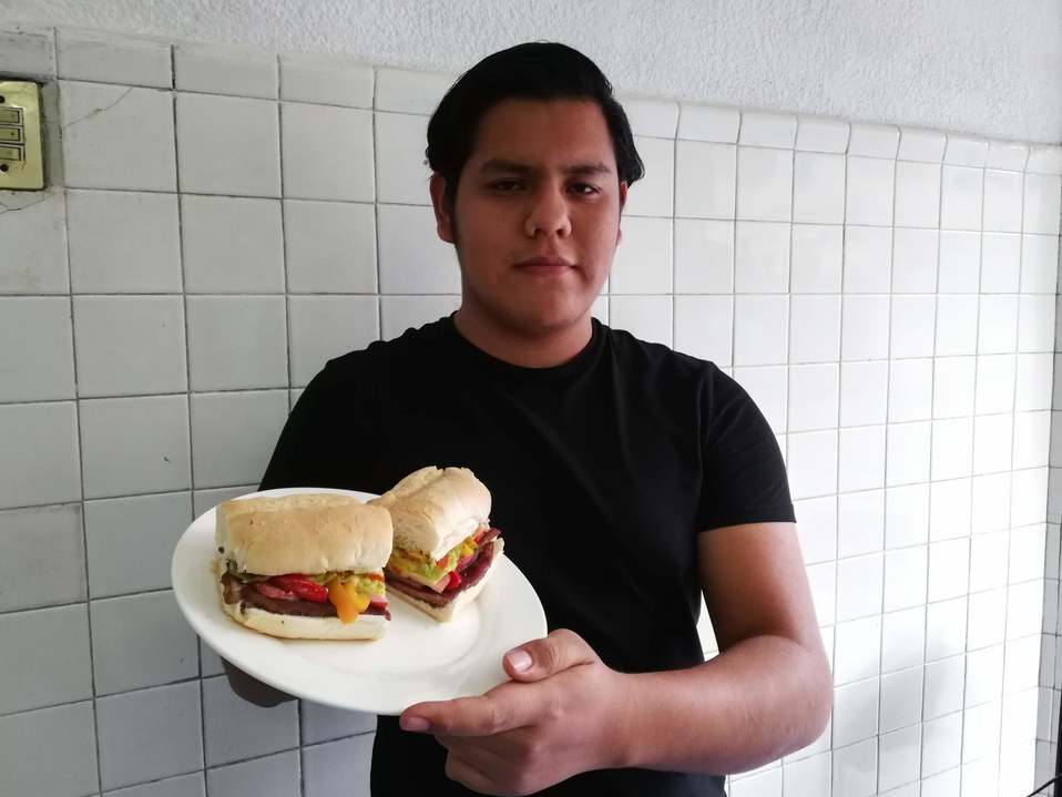 Torta a la Tampiqueña, nace como otra opción para los comensales (Foto/Jaime Maya)