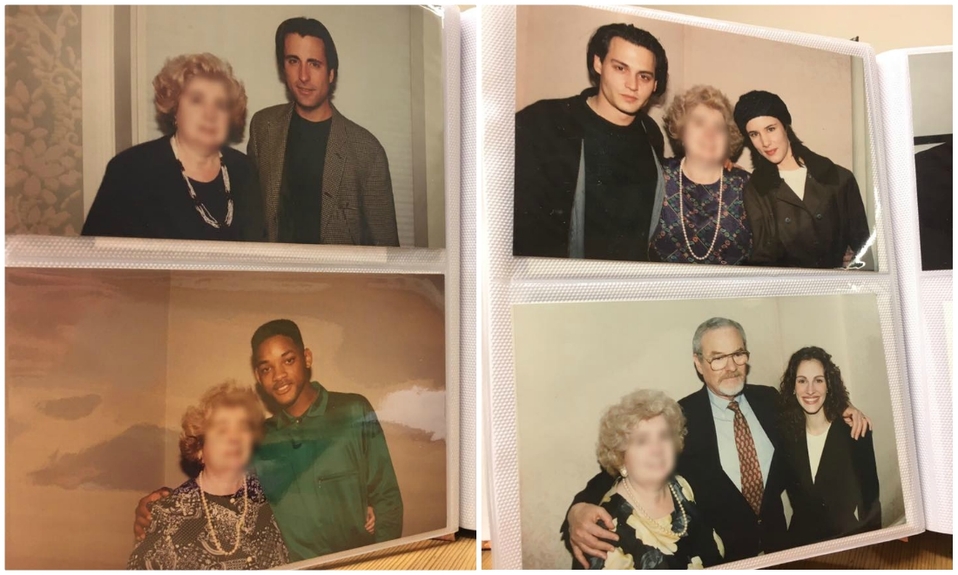 El álbum contenía fotografías de las personalidades más famosas de Hollywood (Facebook: Opnieuw&Co)