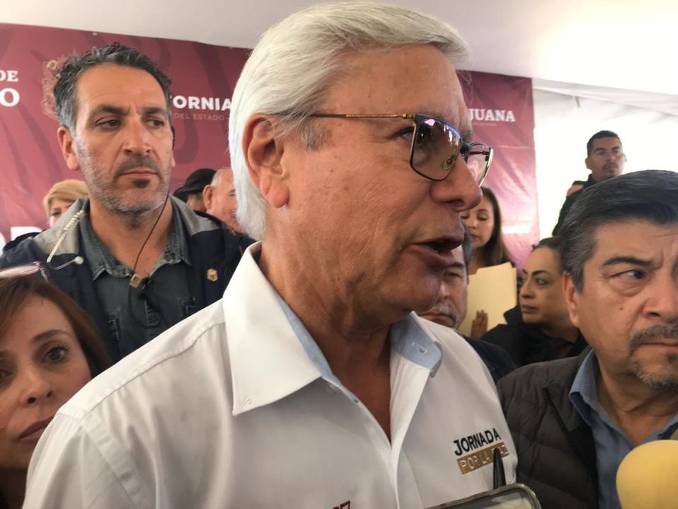 Jaime Bonilla, gobernador de Baja California.