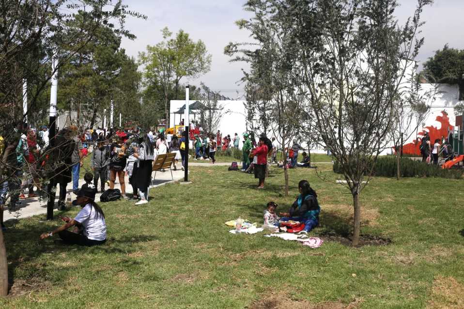 Nuevo Parque Leona Vicario, antes de San Fernando, en Tlalpan. (Ariana Pérez)