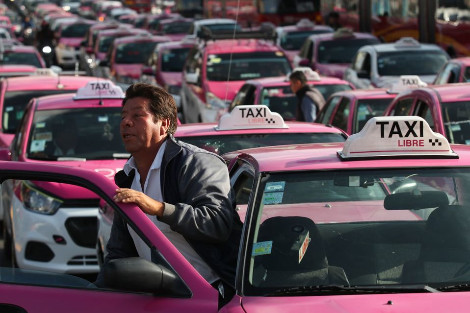 Taxi de la CdMx. (Archivo Cuartoscuro)