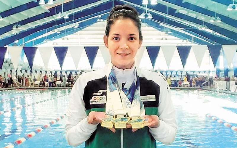 En su primera competencia estatal quedó en segundo lugar. (Especial)