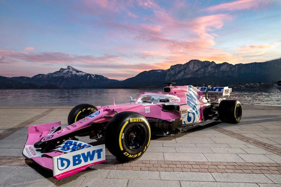 La escudería Racing Point presenta su nuevo monoplaza para la temporada 2020 de F1 (Racing Point)