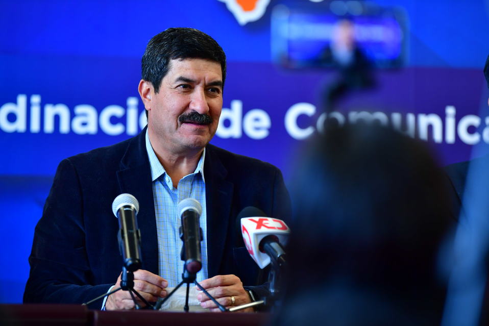 Javier Corral, gobernador de Chihuahua.