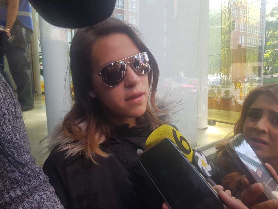 Karla dijo que su hermana Fátima pudo ser encontrada con vida.