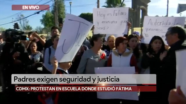 Padres exigen justicia por caso de Fátima
