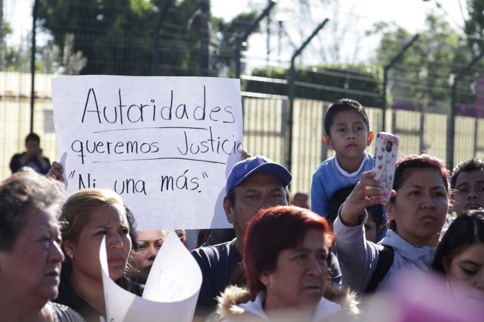 Pobladores de Xochimilco se manifestaron para hallar a los responsables (Avelina Martínez)
