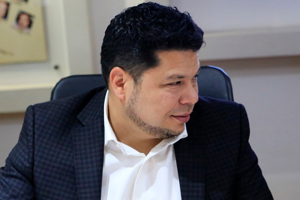 Gabriel Biestro Medinilla, presidente de la Junta de Gobierno y Coordinación Política del Congreso del Estado. (Andrés Lobato)