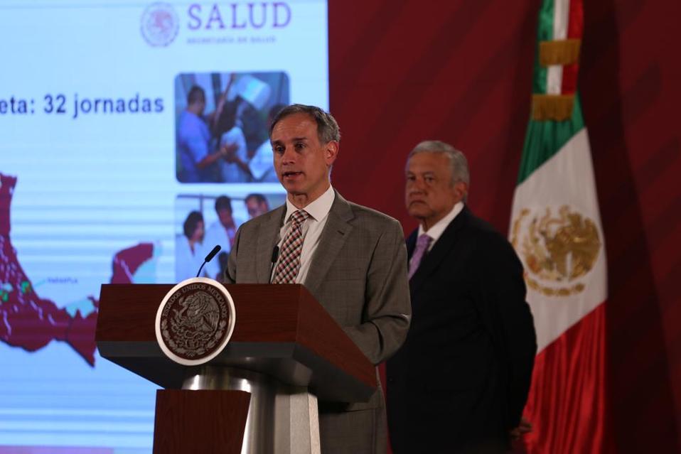 Hugo López-Gatell Ramírez ​​​​​​​subsecretario de Prevención y Promoción de la Salud. (Jorge Carballo)