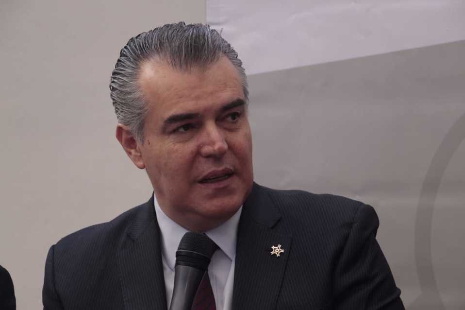 El presidente de la Concamin, Francisco Cervantes Díaz. (Melanie Torres)